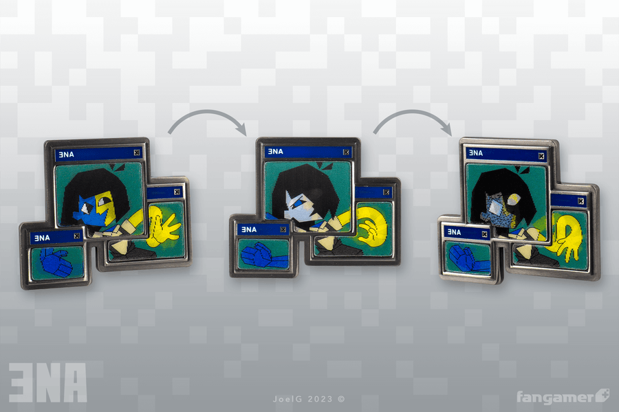 ENA Lenticular Pin - ENA