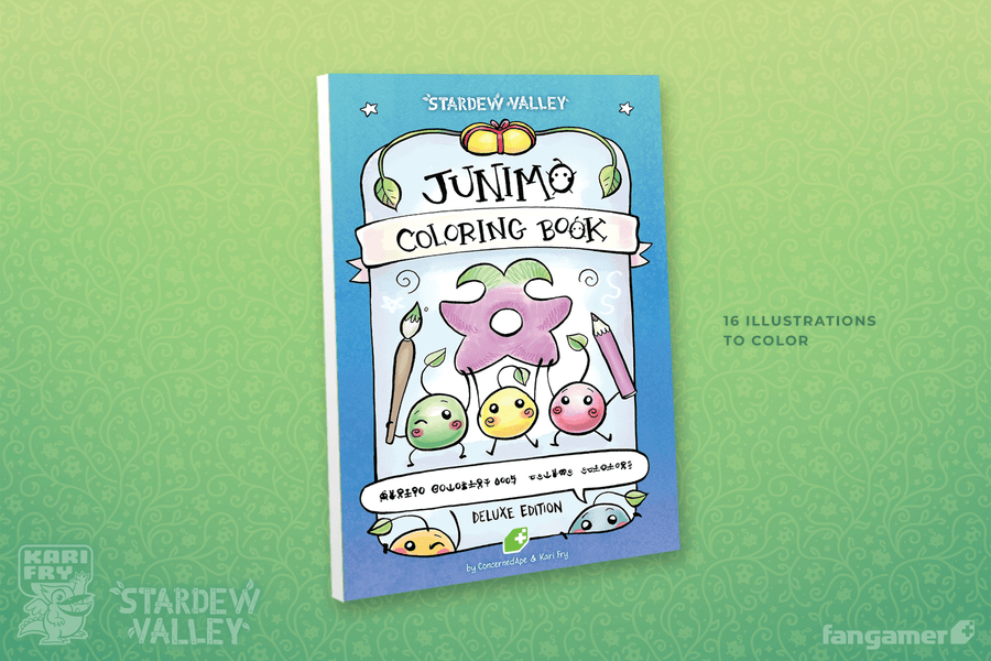 Junimo Coloring Book - Stardew Valley